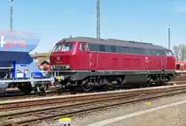 215 017-5 (1225 017-3) der EfW beim Bf Euskirchen - 15.04.2020