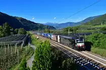 193 663 + 193 775 mit TEC 43821 am 03.09.2020 bei Albeins.