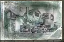 In schlechtem Zustand befand sich das kliene Schmuckstück. 
Nun wird liebevoll daran gearbeitet..... 
Lok 8 in Stainz am 5.September 2020