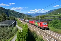 193 301 + 193 3xx mit TEC 42133 am 03.09.2020 bei Albeins.