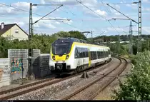 8442 611 (Bombardier Talent 2) der Abellio Rail Baden-Württemberg GmbH als RB 19526 (RB17a) von Stuttgart Hbf nach Pforzheim Hbf durchfährt den Bahnhof Asperg auf der Bahnstrecke Stuttgart–Würzburg (Frankenbahn | KBS 780).
Aufgenommen am Ende des Bahnsteigs 3/4.
[28.7.2020 | 17:31 Uhr]
