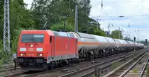 DB Cargo AG [D] mit  185 338-1  [NVR-Nummer: 91 80 6185 338-1 D-DB] und Ganzzug Druckgaskesselwagen Richtung Frankfurt/Oder am 01.09.20 Berlin Hirschgarte