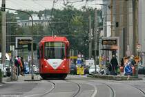 B-Wagen 2419 (ex 2119) wurde als 25. Fahrzeug der Serie 2100 zur Serie 2400 fertig saniert und wird in Kürze den 2000-km-Test antreten. Hier zu sehen an der Haltestelle Scheibenstraße am 09.09.2020.

Die aktuelle Liste der 2400er:

Alle Fahrzeuge die umgebaut sind oder sich im Umbau befinden in Reihenfolge:

01: 2422 ex 2122 Liniendienst

02: 2412 ex 2112 Liniendienst

03: 2426 ex 2196 Liniendienst

04: 2428 ex 2199 Liniendienst

05: 2421 ex 2121 Liniendienst

06: 2416 ex 2116 Liniendienst

07: 2425 ex 2195 Liniendienst

08: 2402 ex 2102 Liniendienst

09: 2427 ex 2198 Liniendienst

10: 2417 ex 2117 Liniendienst

11: 2404 ex 2104 Liniendienst

12: 2403 ex 2103 Liniendienst

13: 2420 ex 2120 Liniendienst

14: 2409 ex 2109 Liniendienst

15: 2405 ex 2105 Liniendienst

16: 2423 ex 2193 Liniendienst

17: 2407 ex 2107 Liniendienst

18: 2424 ex 2194 Liniendienst

19: 2406 ex 2106 Liniendienst

20: 2418 ex 2192 Liniendienst

21: 2413 ex 2113 Liniendienst

22: 2411 ex 2111 Liniendienst

23: 2401 ex 2101 Liniendienst

24: 2408 ex 2108 Liniendienst

25: 2419 ex 2119 in Kürze 2000-km-Test

26: 2410 ex 2110 Umbau

27: 2415 ex 2115 Umbau

28: 2414 ex 2114 Umbau