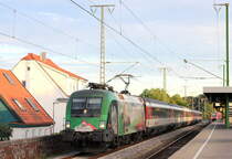 1116 159  150 Jahre Brenner  mit IC aus Zürich am 04.09.2020 in Stuttgart-Rohr. 