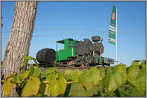 Werbung für den Flascherlzug ,.... 

Die kleine Dampflok hat verstärkung beommen. 
5.09.2020