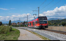ASm GTW 511 als Regio Langenthal - St. Urban Ziegelei am 3. September 2020 bei Kaltenherberg.