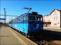 CD Cargo 363 514-1 im Bahnhof Veselí nad Lužnicí am 5. 9. 2020
