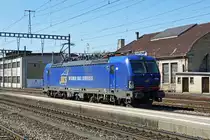 MEHRFACHTRAKTIONSFÄHIGE VECTRONS IM DIENSTE VON SBB CARGO INTERNATIONAL, BLS CARGO INTERNATIONAL UND WIDMER RAIL SERVICES AG/WRS.
WRS 193 493 passiert als Lokzug den Bahnhof Burgdorf am 12. September 2020.
Foto: Walter Ruetsch