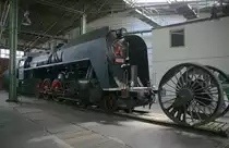 354 1217 , eines der tollen Exponate im Lokschuppen Chomutov.11.09.2020 12:27 Uhr.