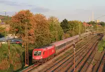 1116 092 mit IC 2090 München-Stuttgart am 11.09.2020 in Oberesslingen. 