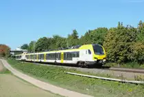 Sachsenheim - 8. September 2020 : Flirt III ET4.07A als RE 19013 Karlsruhe - Stuttgart.