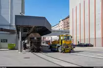 Swissmill Zweiwege-Rangierfahrzeug am 4. September 2020 am Zürcher Sihlquai.