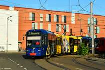 5117 wurde eine neue Ganzreklame  Breitling  angebracht. Hier zu sehen auf der Kreuzung Rochusstraße/Margaretastraße am 21.09.2020.