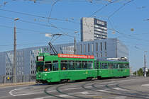 Be 4/4 482 zusammen mit dem B4S 1492 überquert mit der Fahrschule die Münchensteinerbrücke. Die Aufnahme stammt vom 15.09.2020.