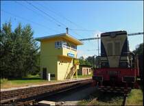 Das Stellwerk Nr.2 am Jindřichův Hradec am 12. 7. 2016