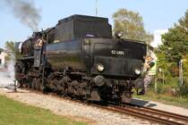 LOKTM 52.4984 am 20.September 2020 beim Verschub in Ernstbrunn.