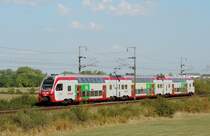 Fennange - 22. September 2020 : Kiss Triebwagen 2315 am RE 464 Troisvierges - Rodange.