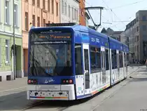 Bombardier Nr. 815 des Nahverkehr Schwerin in Schwerin am 09.08.2018