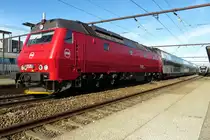 Froschblick auf ME 1528 in Roskilde am 17 September 2020.