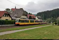 Duewag/Siemens GT8-100D/2S-M, Wagen 902 und Wagen 920, erreichen den Hp Röt.

🧰 Albtal-Verkehrs-Gesellschaft mbH (AVG)
🚝 S8 Tullastraße/Verkehrsbetriebe, Karlsruhe–Bondorf(b Herrenberg)
🚩 Bahnstrecke Rastatt–Freudenstadt (Murgtalbahn | KBS 710.8)
🕓 2.8.2020 | 10:42 Uhr