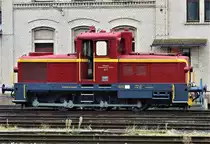 DIESELLOK JUNG R42C IM BAHNHOF SIEGEN
Mit Bezeichnung  Kleinbahn Weidenau-Deuz  konnte ich die bildschöne R42C aus der
Lokschmiede JUNG/JUNGENTHAL/KIRCHEN am 25.9.20 im Bahnhof Siegen auf dem
Nebengleis vor dem SEM-Gebäude fotografieren....