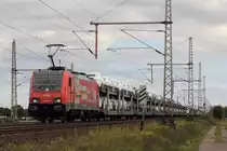Akiem 186 382-8 unterwegs für HSL in Dedensen-Gümmer 29.9.2020