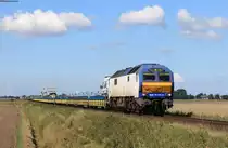 251 002-2 mit dem AZS 28911 (Westerland(Sylt)-Niebüll) bei Lehnshallig 2.9.20