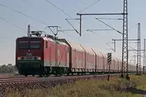 MEG 607 (143 310-1) in Dedensen-Gümmer 29.9.2020