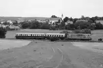 Der Fotozug in Raggendorf auf der Fahrt nach Obersdorf. (06.09.2020)