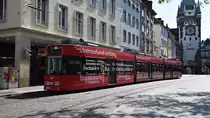 Straßenbahn Düwag Nr. 260 - Aufnahme am 25.08.2019