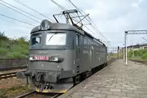 CTL Logistics Sp. z o.o. mit  182 007-5 (NVR:  91 51 3 150 742-7 PL-CTLL ) am 30.09.20 Durchfahrt Bf. Kostrzyn (untere Bahnsteige). 