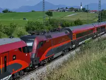 1116 215 unterwegs Anfang August 2020 bei Moosleiten.