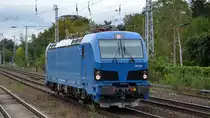 Überraschend und wohl erst seit 01.10.20 im Einsatz für DeltaRail GmbH, Frankfurt (Oder) [D] die  192 024  [NVR-Nummer: 91 80 6192 024-8 D-NRAIL] am 05.10.20 Berlin Hirschgarten. Überraschend da Delta Rail ja bisher im E-Lok Bereich auf die gute alte DR Lokflotte gezielt gesetzt hat, ändert sich da jetzt was an der Traditionspflege in der Firmenplanung?