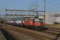 Re 420 226  LION  durchfährt den Bahnhof Rupperswil. Die Aufnahme stammt vom 14.09.2020.