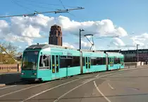 VGF Düwag R-Wagen 039 am 10.10.20 in Frankfurt am Main