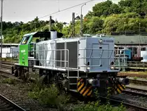 DIESELLOK VOSSLOH G1000 BB DER KAF IN SIEGEN
Als Werkslok der KAF-FALKENHAHN-BAHNBAU die Vossloh G1000BB im Bahnhof SIEGEN..
am 2.10.20