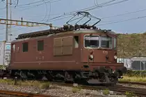 Re 425 175 der BLS durchfährt den Bahnhof Pratteln. Die Aufnahme stammt vom 16.09.2020.