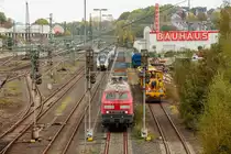 218 485-1 in Wuppertal Oberbarmen, Oktober 2020.