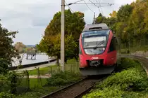 4024 054-1 zwischen Lochau und Bregenz. 17.10.20