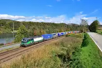 193 234 mit DGS 40670 am 19.10.2020 bei Sandbach.