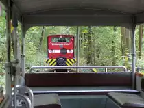 Schöma CHL 40G  Krumbholz Liese  am 23.10.2020 beim umsetzen im Bf Paradies.