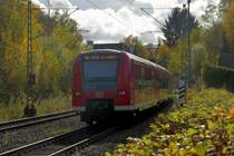 Nachschuß auf 425 733-3 als S1 nacch Osterburen in Neckargerach.4.11.2020