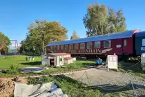 ex DR WLAB 51 50 70-40 132-5 am 24.10.2020 im Modellbaupark Auenhain in Markleeberg.