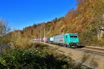 185 608 mit TEC 40667 am 05.11.2020 bei Ingling.