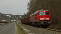 232 428-3 - Bedienung Plauen Zellwolle (kurz nach Plauen Unterer Bahnhof) - 26.03.20