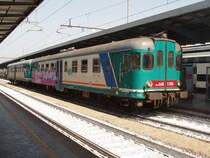 Dieseltriebwagen Aln668 1708 nach Adria in Venedig Mestre