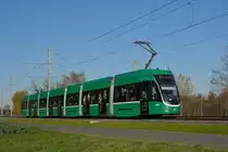 Be 6/8 Flexity 5036, auf der Linie 14, fährt zur Haltestelle Lachmatt. Die Aufnahme stammt vom 18.11.2020.