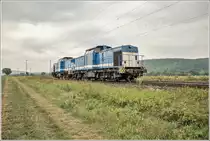 V 100-SP-009 (203 129-2)+V100-SP-006 (203 006-6) / Retzbach-Zellingen / 16.09.2020