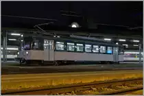 Infolge einer Fahrleitungsstörung zwischen Blonay und Vevey kam ich auf Idee, meine Fahrt zur Arbeit in Fontanivent anzutreten und kam dann zum meiner Überraschung in den Genuss einer Fahrt mit dem ex  Bipperlisi  Be 4/4 1006. Leider reichte die Umsteigezeit nur knapp um ein Bild des Be 4/4 1006 in Montreux zu machen: Der Triebwagen steht in Monteux auf Gleis 4 und wird als Regionalzug 2304 um 6:49 nach Chernex fahren. 

19. Nov. 2020