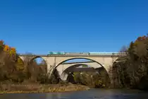 Ein Alex mit 223 auf der Ilerbrücke in Kempten. 31.10